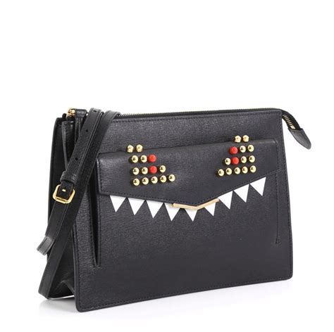 fendi kan monster bag|Fendi monster crossbody bag.